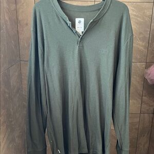 Element Olive Long Sleeve Shirt